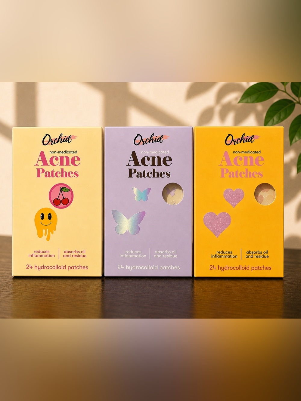 Cute Acne Patch Set 3 Pack Hydrocolloid Patches